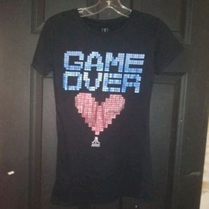 Atari Game Over Graphic Tee Juniors Medium